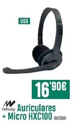 PCBox Auriculares +Micro HXC100NW/3666 oferta