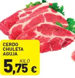 Hiperber Cerdo chuleta aguja oferta