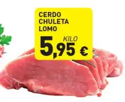 Hiperber Cerdo chuleta lomo oferta