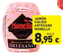 Hiperber JAMÓN COCIDO ARTESANO MONELLS oferta