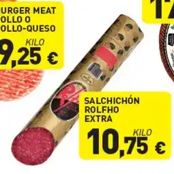 Hiperber Salchichón rolfho extra oferta