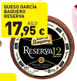 Hiperber GARCIA BAQUERO Queso reserva oferta