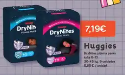 Hiperber HUGGIES DryNites pijama pants talla 8-13 oferta