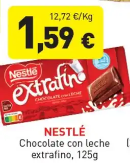 Hiperber NESTLÉ Chocolate con leche extrafino oferta