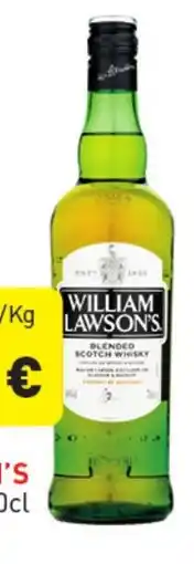 Hiperber WILLIAM LAWSON'S Whisky oferta