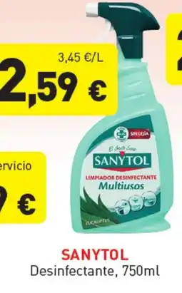 Hiperber SANYTOL Desinfectante oferta