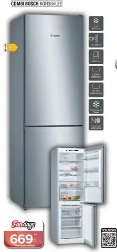 Milar BOSCH Combi kgn36vled oferta