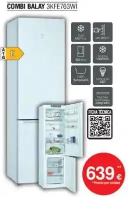 Milar BALAY Combi 3kfe763wi oferta