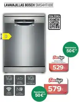 Milar BOSCH Lavavajillas sms4ht100e oferta