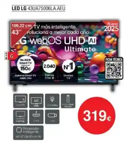 Milar LG Led 43ua75006la.aeu oferta