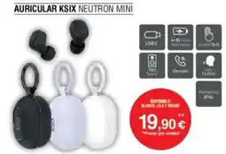 Milar Auricular ksix neutron mini oferta