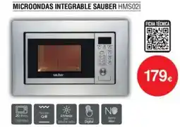 Milar Microondas integrable sauber hms021 oferta