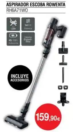 Milar ROWENTA Aspirador escoba rh6a71wo oferta