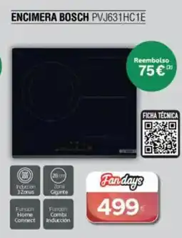 Milar BOSCH Encimera pvj631hc1e oferta