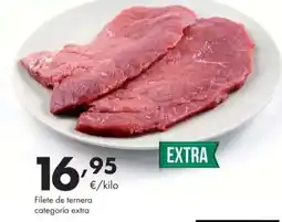 Supermercados Lupa Filete de ternera categoría extra oferta
