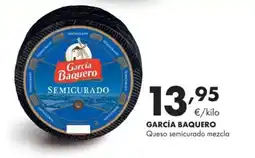 Supermercados Lupa GARCÍA BAQUERO Queso semicurado mezcla oferta