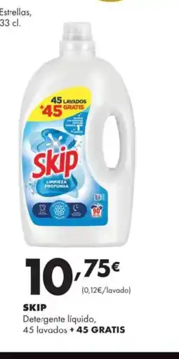 Supermercados Lupa SKIP Detergente líquido oferta