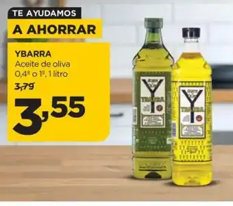 Alimerka YBARRA Aceite de oliva 0,4º o 1º oferta