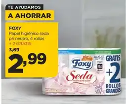 Alimerka FOXY Papel higiénico seda ph neutro oferta