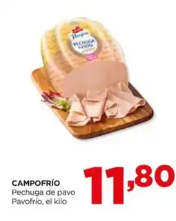 Alimerka CAMPOFRÍO Pechuga de pavo Pavofrío oferta