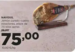 Alimerka NAVIDUL Jamón curado cuatro estaciones oferta