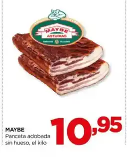 Alimerka MAYBE Panceta adobada sin hueso oferta