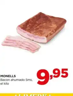 Alimerka MONELLS Bacon ahumado 5ms oferta
