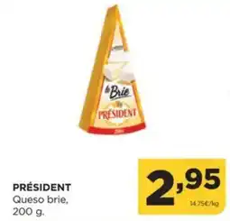 Alimerka PRÉSIDENT Queso brie oferta
