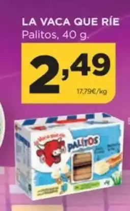 Alimerka LA VACA QUE RÍE Palitos oferta