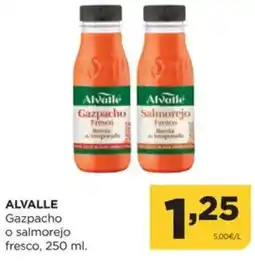 Alimerka ALVALLE Gazpacho o salmorejo fresco oferta