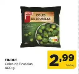 Alimerka FINDUS Coles de Bruselas oferta