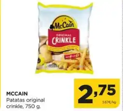 Alimerka MCCAIN Patatas original crinkle oferta