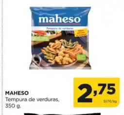 Alimerka MAHESO Tempura de verduras oferta