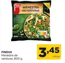 Alimerka FINDUS Menestra de verduras oferta
