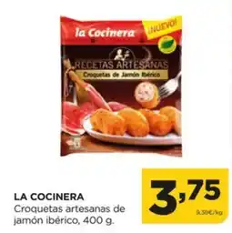 Alimerka LA COCINERA Croquetas artesanas de jamón ibérico oferta
