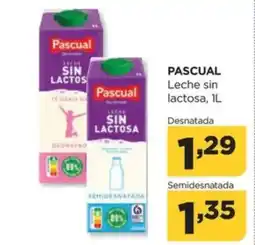 Alimerka PASCUAL Leche sin lactosa oferta