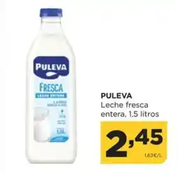 Alimerka PULEVA Leche fresca entera oferta
