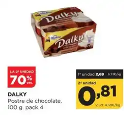 Alimerka DALKY Postre de chocolate oferta