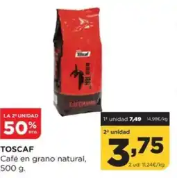 Alimerka TOSCAF Café en grano natural oferta