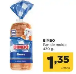 Alimerka BIMBO Pan de molde oferta