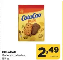 Alimerka COLACAO Galletas bañadas oferta