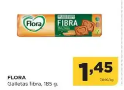 Alimerka FLORA Galletas fibra oferta