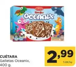 Alimerka CUÉTARA Galletas Oceanix oferta