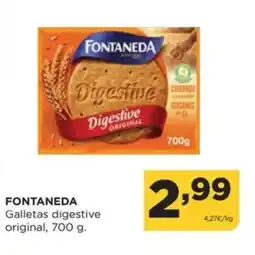 Alimerka FONTANEDA Galletas digestive original oferta