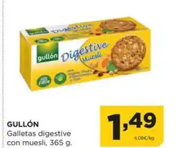 Alimerka GULLÓN Galletas digestive con muesli oferta