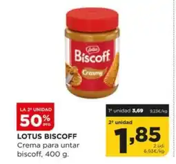 Alimerka LOTUS BISCOFF Crema para untar biscoff oferta