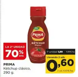 Alimerka PRIMA Kétchup clásico oferta