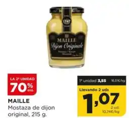 Alimerka MAILLE Mostaza de dijon original oferta