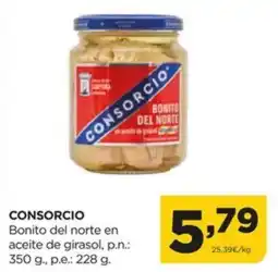 Alimerka CONSORCIO Bonito del norte en aceite de girasol oferta