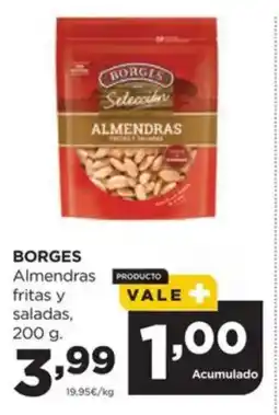 Alimerka BORGES Almendras fritas y saladas oferta